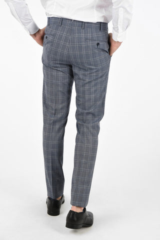 Side Vents Check Drop 6R 2-Button MANTUA Suit