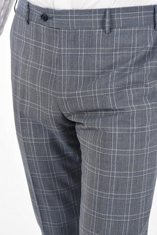Side Vents Check Drop 6R 2-Button MANTUA Suit