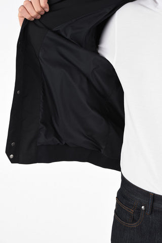 ZZEGNA Full Zip Leather Jacket
