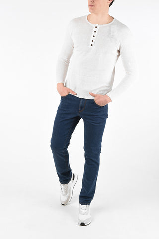 Linen Crew-Neck Sweater