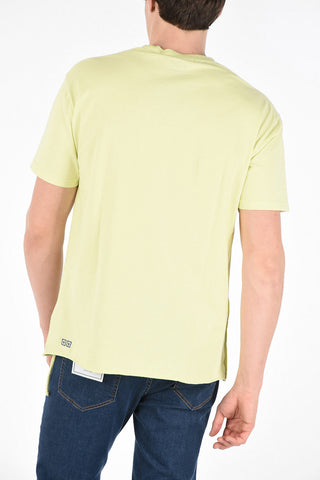 Cotton Printed Oversized Crew-Neck T-Shirt 