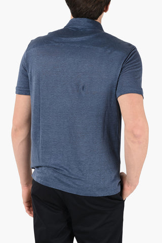 EZ LUXURY Linen Polo Shirt