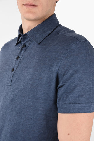 EZ LUXURY Linen Polo Shirt