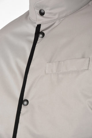ZZEGNA Reversible Jacket with Snap Button Closure