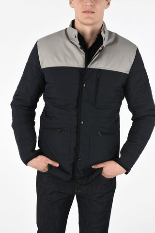 ZZEGNA Reversible Jacket with Snap Button Closure