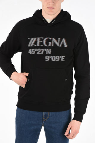 ZZEGNA Printed Hoodie
