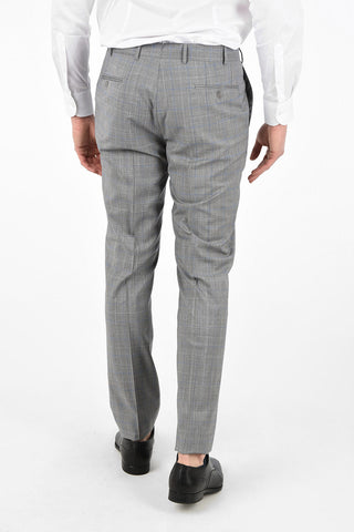 Side Vents Check Drop 6R 2-Button MANTUA Suit