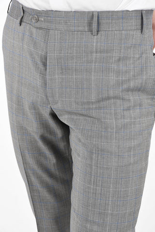 Side Vents Check Drop 6R 2-Button MANTUA Suit