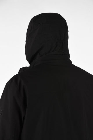 ZZEGNA Removable Hood Jacket with Maxi Patch Pockets