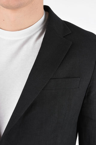ZZEGNA Two Button Notch Lapel Blazer with Flap Pockets