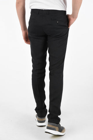 ZZEGNA Two Button Notch Lapel Blazer with Flap Pockets