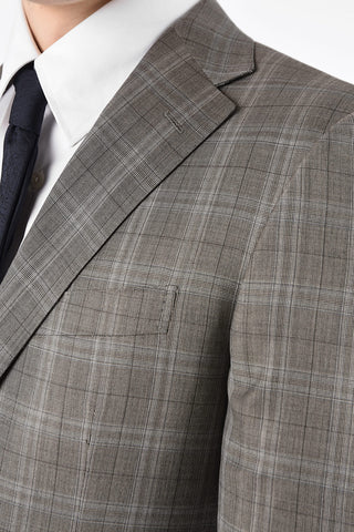 Side Vents Check Drop 6R 2-Button MANTUA Suit