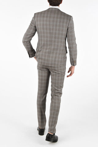 Side Vents Check Drop 6R 2-Button MANTUA Suit
