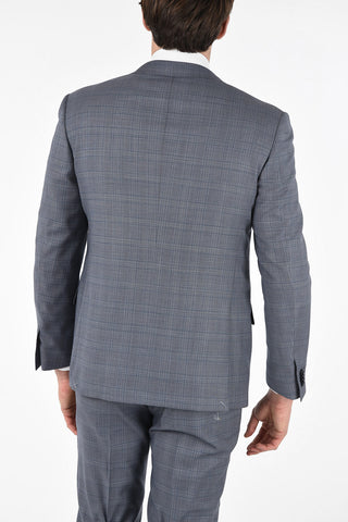 Side Vents Check Drop 6R 2-Button MANTUA Suit