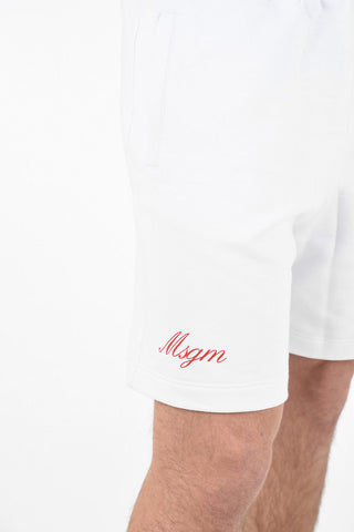 Cotton Bermuda Shorts with Flush Pockets and Drawstring Closure