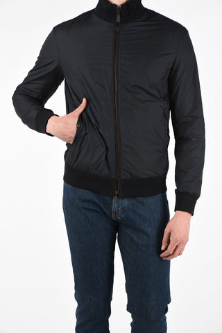 EZ LUXURY Leather Reversible Jacket with Zip Closure