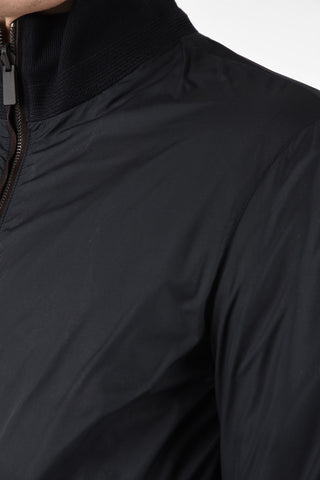 EZ LUXURY Leather Reversible Jacket with Zip Closure