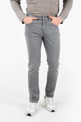 ZZEGNA Slim Fit Jeans 17cm
