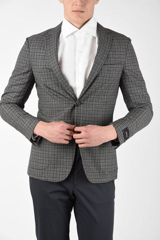 ZZEGNA Fil a Fil 2 Button Blazer