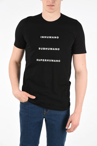 DRKSHDW Cotton Printed Crew-Neck T-Shirt 