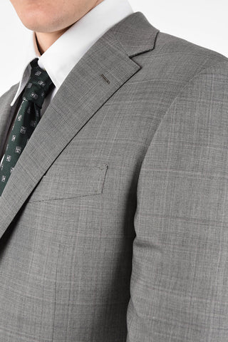 Side Vents District Check Drop 6R 2-Button MANTUA Suit