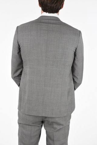 Side Vents District Check Drop 6R 2-Button MANTUA Suit