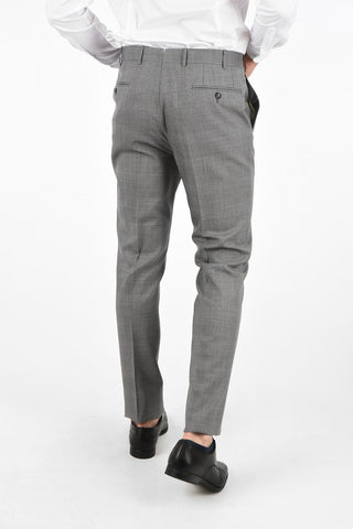 Side Vents District Check Drop 6R 2-Button MANTUA Suit