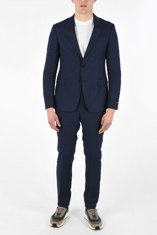 ZZEGNA Two Button Notch Lapel Suit