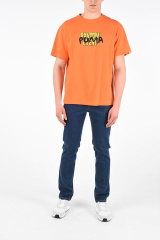 RANDOMEVENT Cotton Printed Crew-Neck T-Shirt 