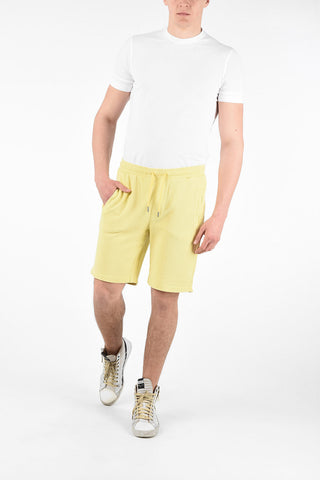 Cotton Shorts with Drawstring Closure 