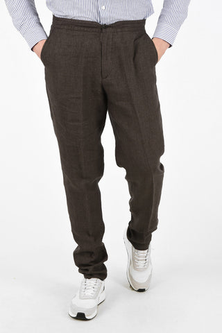 EZ LUXURY Linen Drawstring Pants