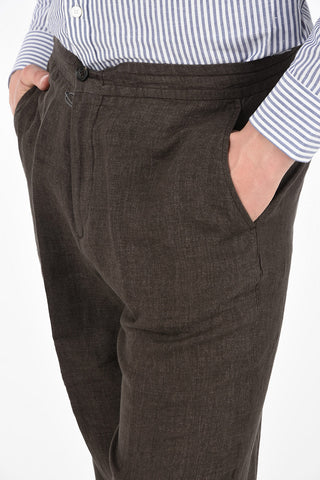 EZ LUXURY Linen Drawstring Pants