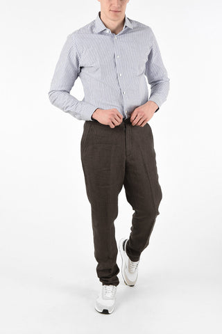 EZ LUXURY Linen Drawstring Pants
