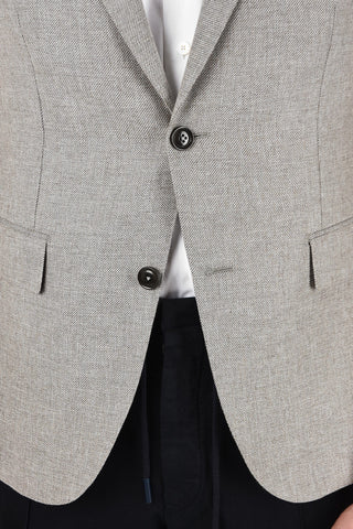 EZ LUXURY Hopsack SIENA  2-button blazer
