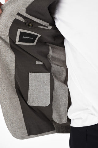 EZ LUXURY Hopsack SIENA  2-button blazer