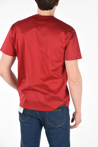 Cotton Printed Crew-Neck T-Shirt 
