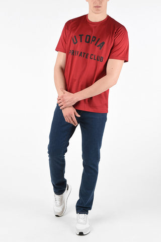 Cotton Printed Crew-Neck T-Shirt 