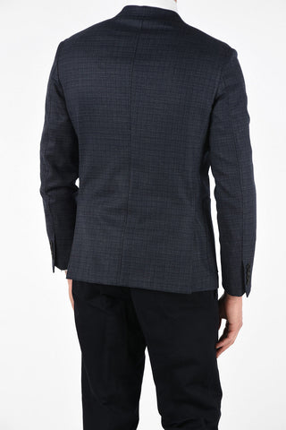 EZ LUXURY Two Button Patch Pocket Blazer