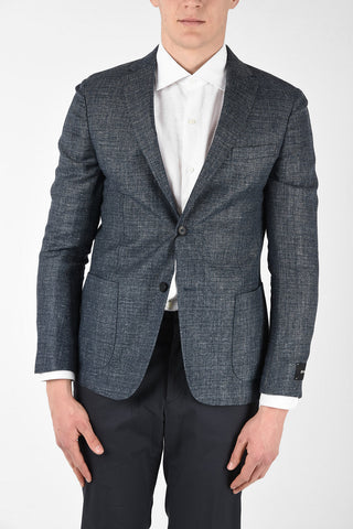 ZZEGNA Fil a Fil 2 Button Blazer