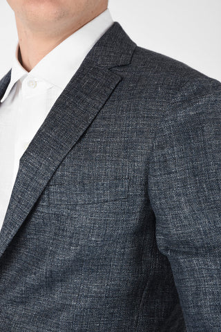ZZEGNA Fil a Fil 2 Button Blazer