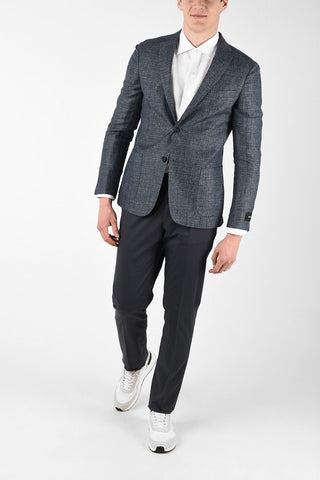 ZZEGNA Fil a Fil 2 Button Blazer