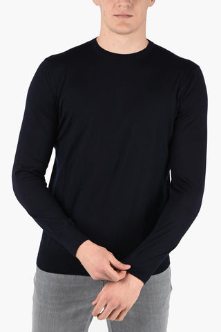 EZ LUXURY Cashmere and Silk Crewneck Sweater