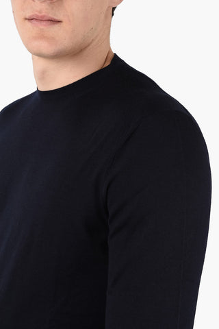 EZ LUXURY Cashmere and Silk Crewneck Sweater
