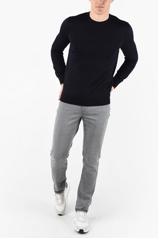 EZ LUXURY Cashmere and Silk Crewneck Sweater