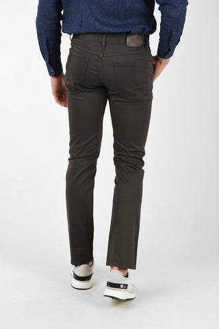 ZZEGNA Pantaloni Chino Slim Fit 17cm