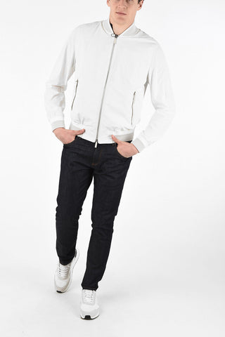 EZ LUXURY Half Lining Bomber Jacket