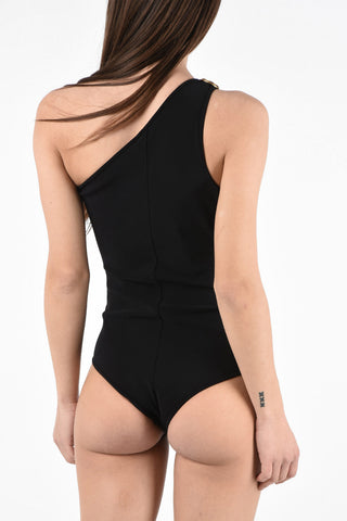 One Shoulder Cut Out Bodysuit