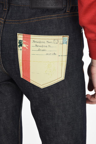 Jeans Slim Fit a Vita Alta 