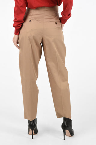 Pantaloni con Chiusura a Scomparta e Foulard in Vita  