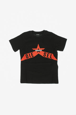 T-Shirt TDIEGOA7 Girocollo con Stampa Logo